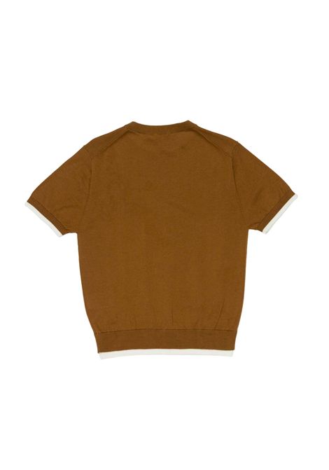T-shirt in filo PAOLO PECORA KIDS | PP4272CAFFE
